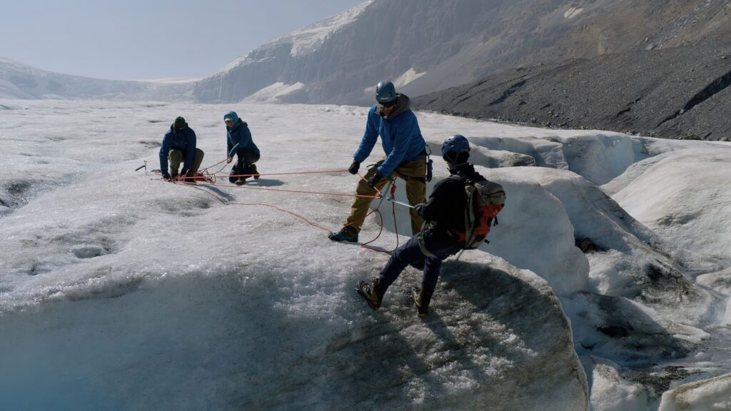 ice climbing