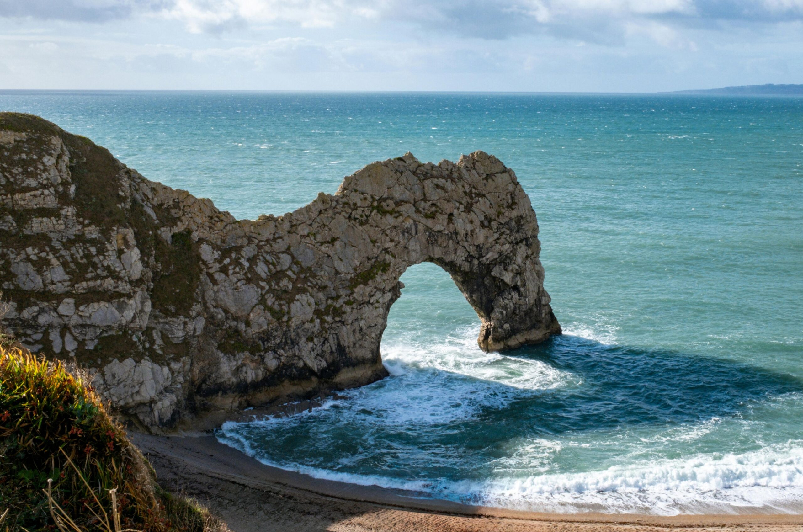 Durdle Door Arch on the Jurassic Coast, UK