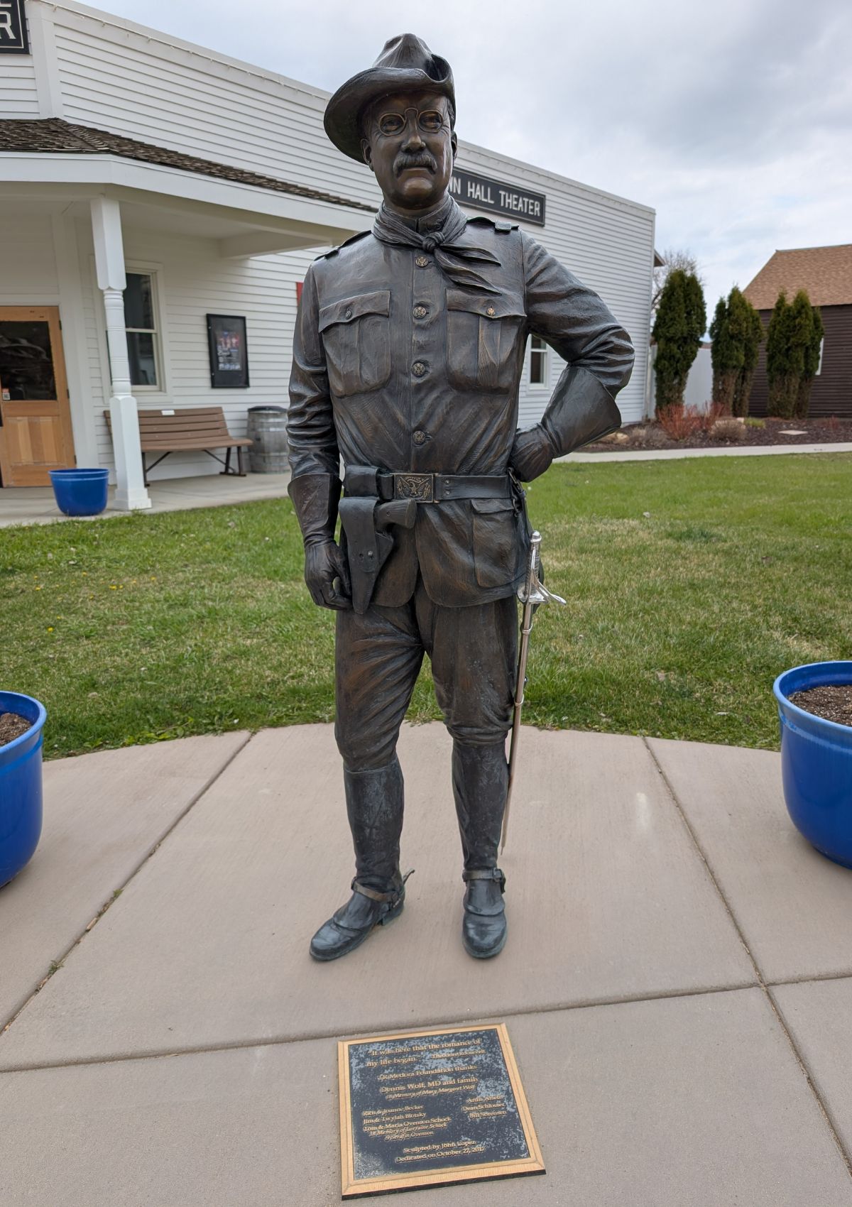 Teddy Roosevelt Statue Medora